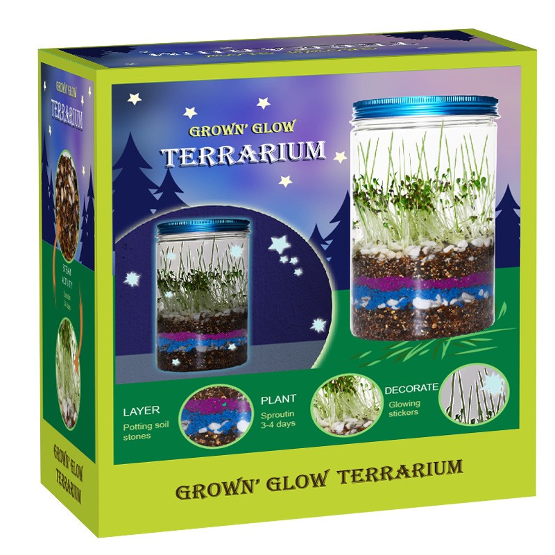 Science Nursery - Set Kotak Tanam Mini untuk Anak-Anak,