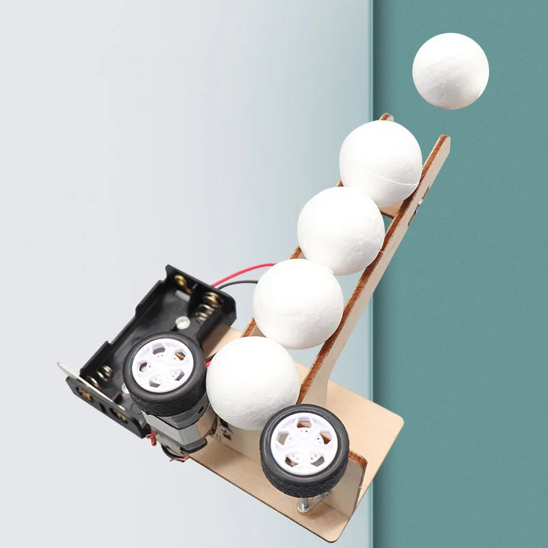 Science Project Diy - Kit Mesin Pemukul Bola Elektrik, Mainan