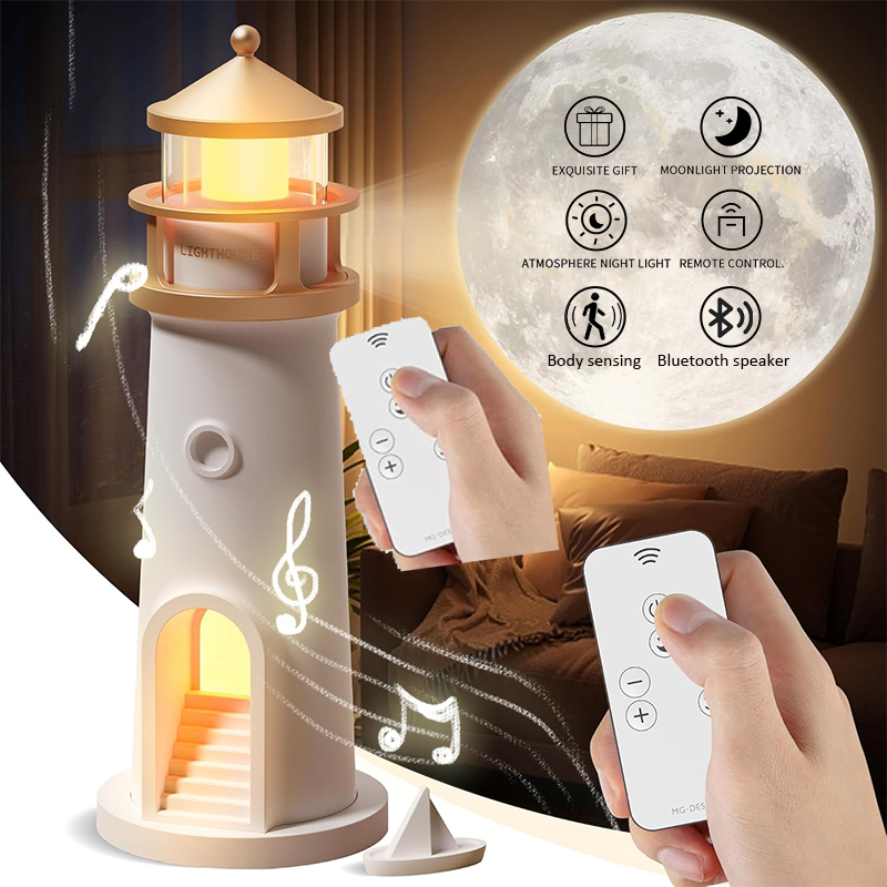 Planetarium Projector Home - Mercusuar lampu suasana proyeksi bulan lampu