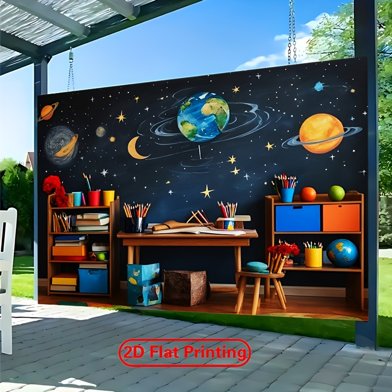 Dekorasi Kanvas Mural Kelas As - Science Nursery ulasan dan harga