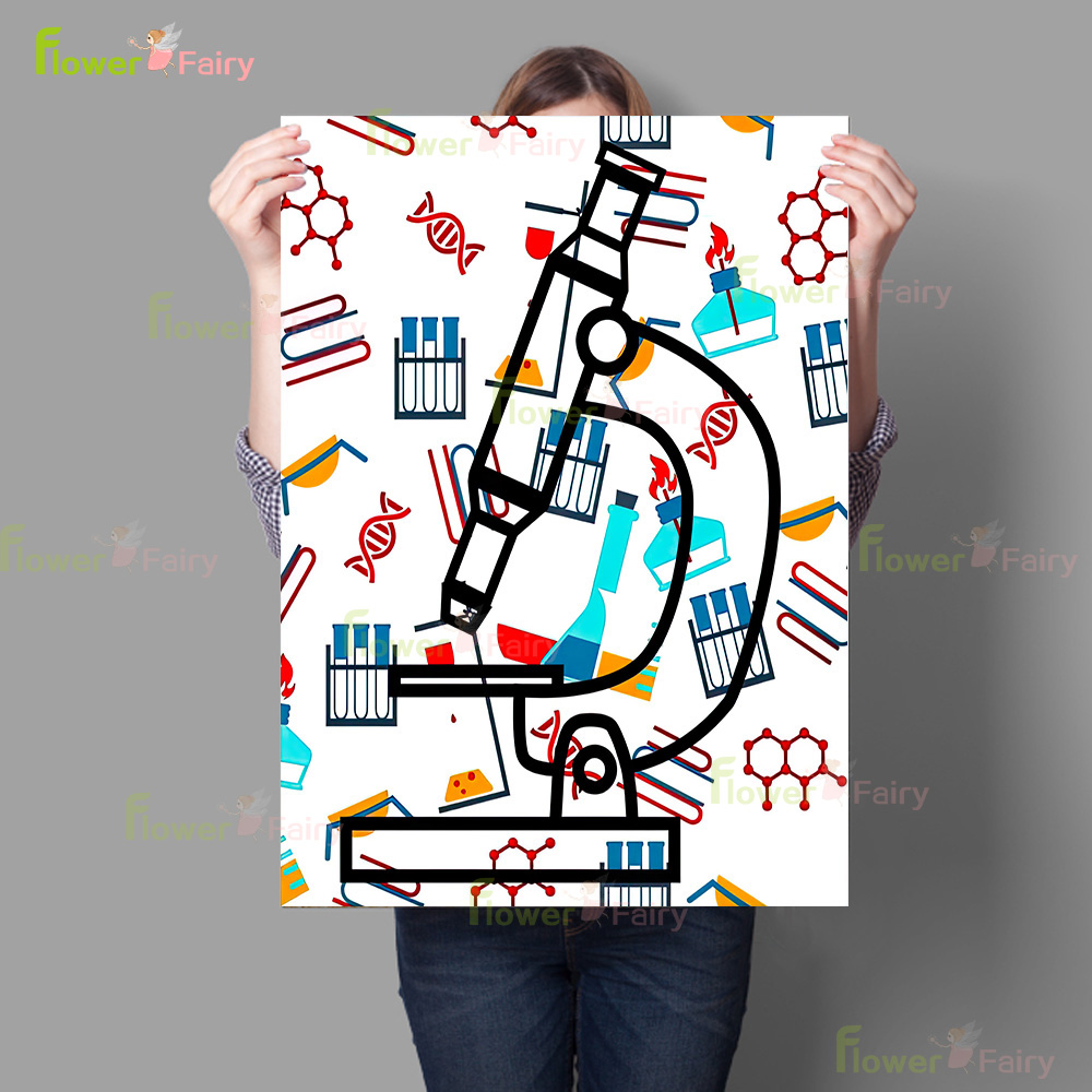 Poster Dekorasi Lab Kelas Sain - Science Nursery ulasan dan harga