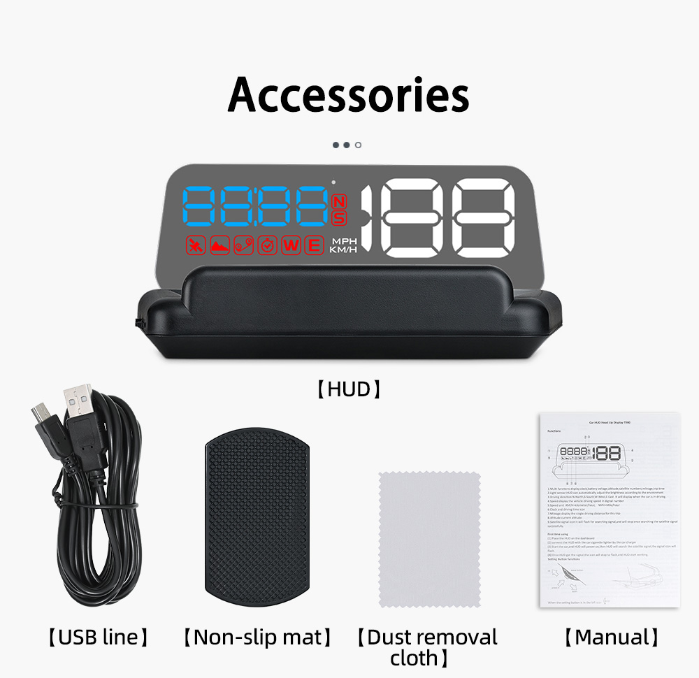 C500/T900, OBD/GPS HUD Auto He - Anemometer Wind Speed ulasan dan harga