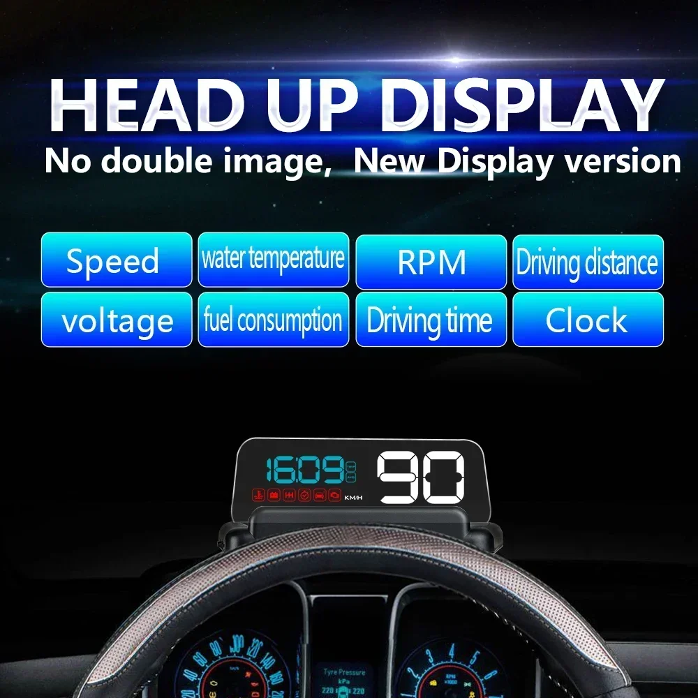C500/T900, OBD/GPS HUD Auto He - Anemometer Wind Speed ulasan dan harga