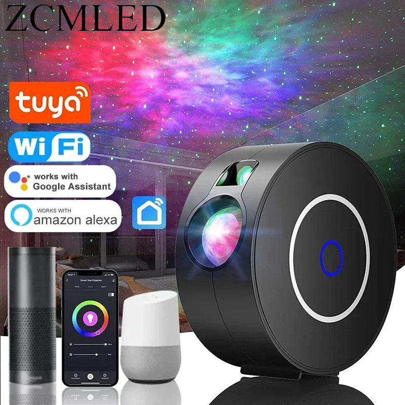 Tuya proyektor Aurora Galaxy S - Planetarium Projector Home ulasan dan harga