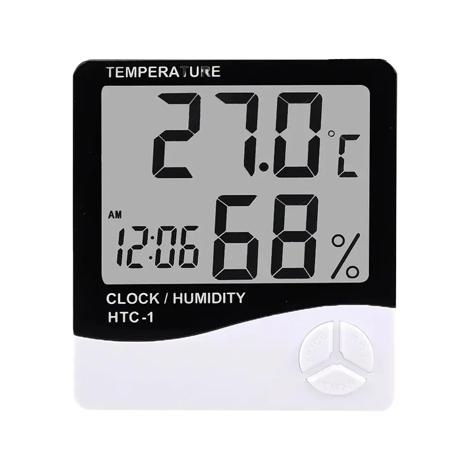 Termometer dan Higrometer Digi - Weather Station Indoor ulasan dan harga