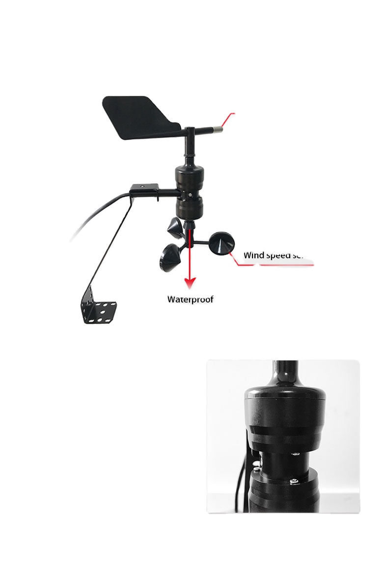 RS485 Modbus 4-20mA 0-5V Stasi - Anemometer Wind Speed ulasan dan harga