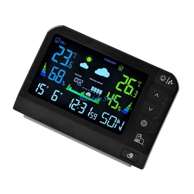 Stasiun Cuaca Nirkabel Rumah U - Weather Station Indoor ulasan dan harga