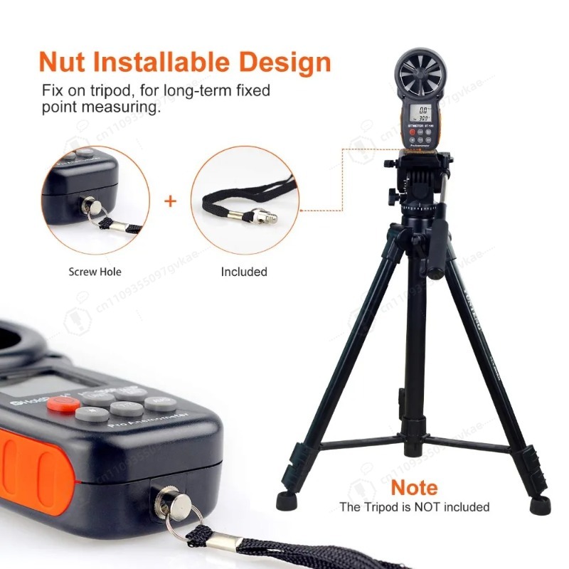 BT-100 Anemometer Digital Geng - Anemometer Wind Speed ulasan dan harga
